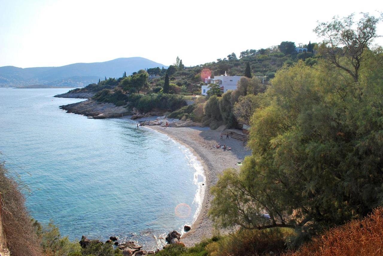Villa Liana : Luxury Villa With Fantastic Sea View, Near Airport Porto Rafti Bagian luar foto