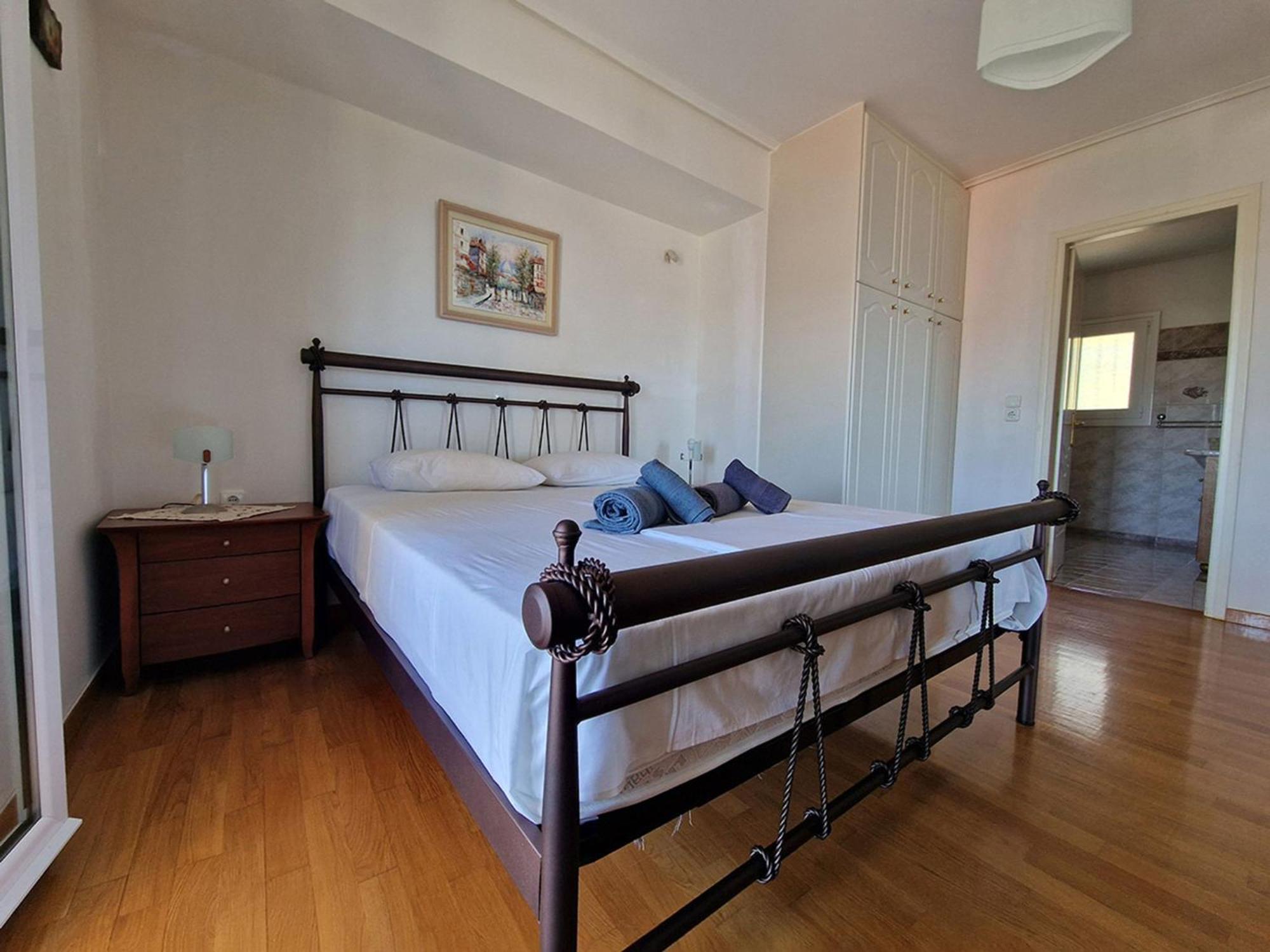 Villa Liana : Luxury Villa With Fantastic Sea View, Near Airport Porto Rafti Bagian luar foto